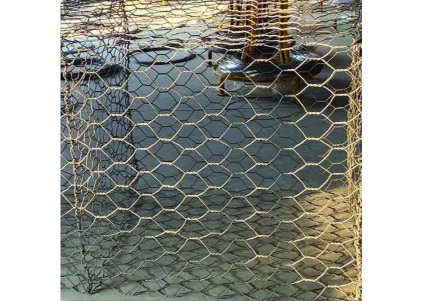 Gabion boxes used for erosion control and retaining walls in Kenya