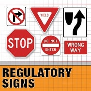 Regulatory road signs for traffic control and road safety in Kenya