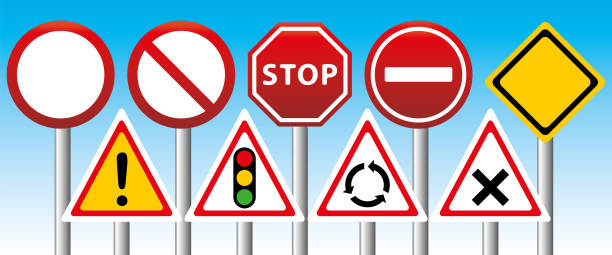 Informational and directional navigation road signs in Kenya