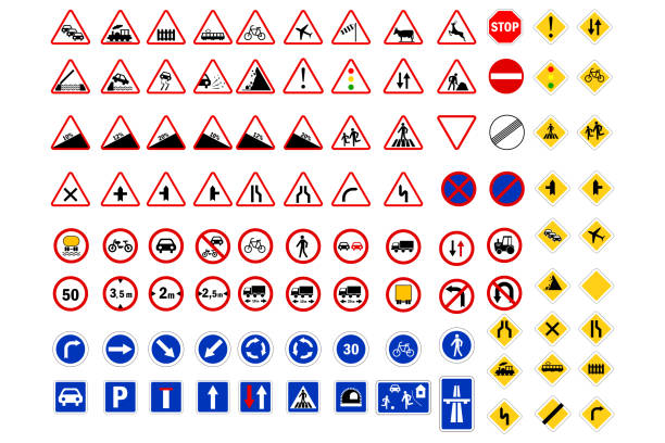 Different types of road signs Kenya