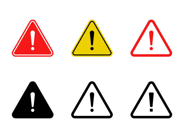 Road warning signs for sharp curves and hazardous conditions in Kenya