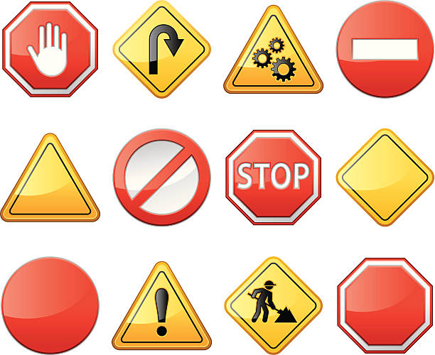 Weather and environmental road hazard warning signs for Kenya roads