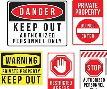 Road warning signs for hazard control and traffic safety in Kenya